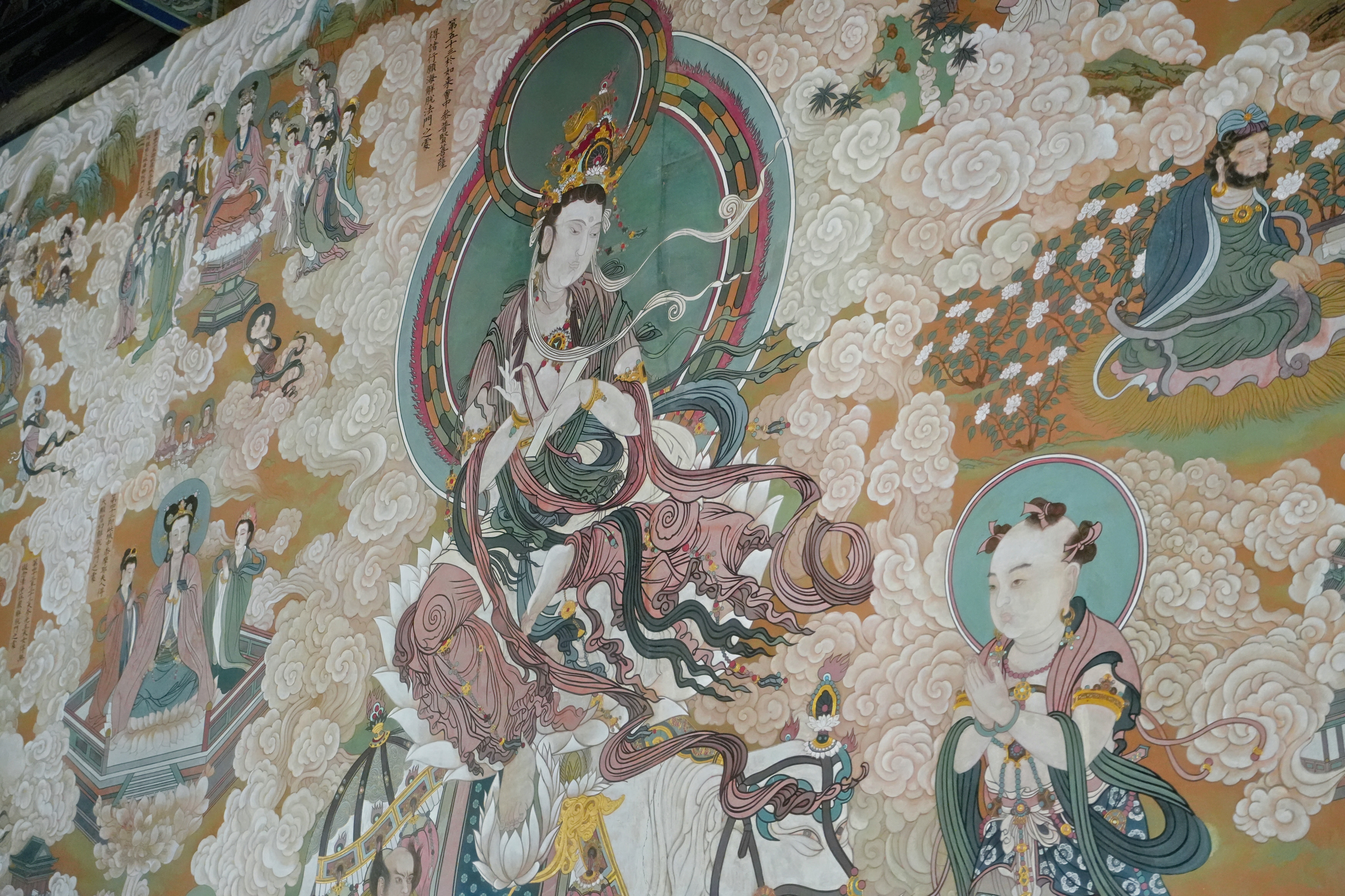 Ancient Wooden Structure Detail